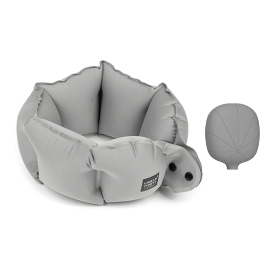 TREE Inflatable Pocket Neck Pillow - Grey - L