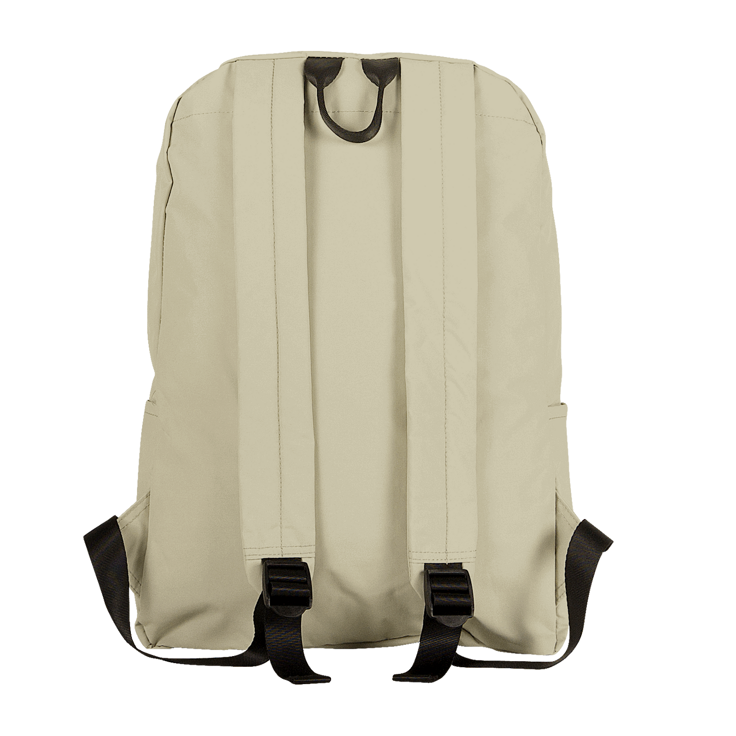 Urban Forest TREE RPET Foldable Backpack - Khaki- Back side profile - when extended