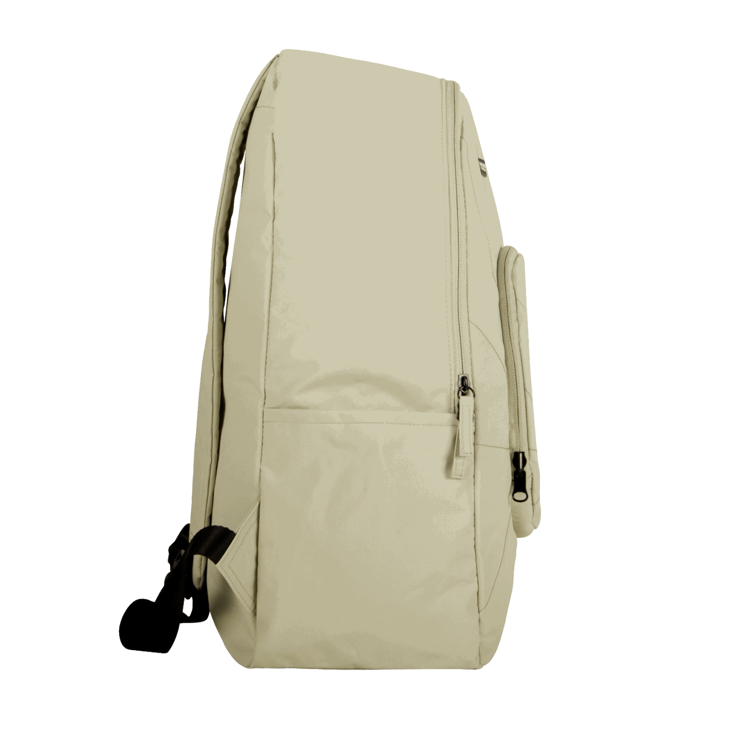 Urban Forest TREE series RPET Foldable Backpack - Khaki - side profile photo - when extended