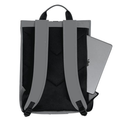 Cement Grey colour Urban Forest LIGHT series laptop Backpack - with extra ipad compartment is your best study or work companion. 