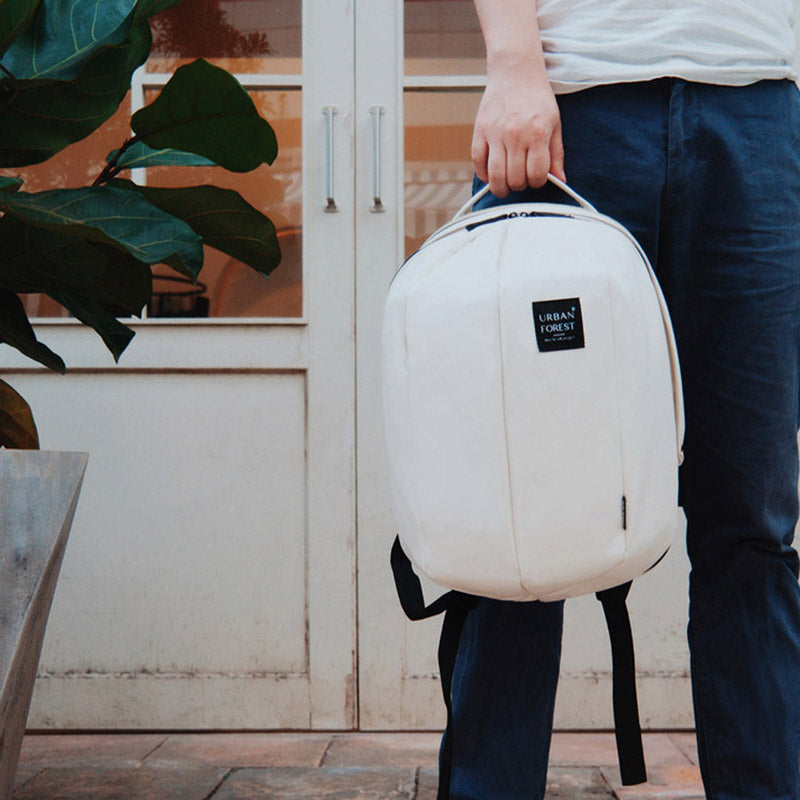 BEETLE Expandable Backpack - White