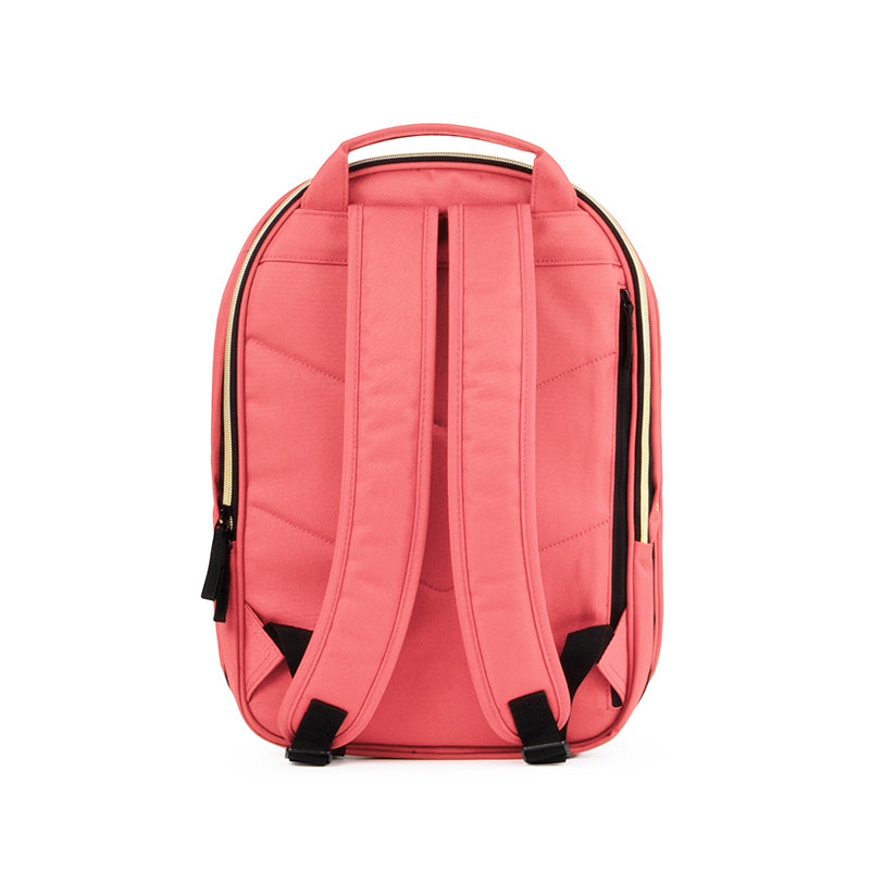 Urban Forest BEETLE Expandable Backpack - Flamingo - back view