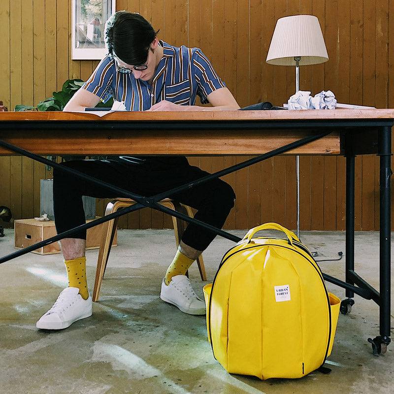 BEETLE Expandable Backpack - Yellow